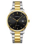 ĐỒNG HỒ TOPHILL TW077G.S6152 Nam dây Thép 316L máy Quartz kính Sapphire Size 40mm 3ATM