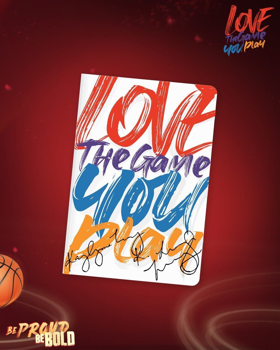  SỔ "LOVE THE GAME YOU PLAY" - LIMITED EDITION 