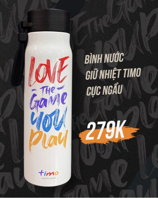  Bình giữ nhiệt - " LOVE THE GAME YOU PLAY" COLLECTION 