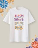  T-SHIRT BLOOM LIKE A FLOWER - 20.10 COLLECTION 