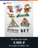 Bộ Sticker Ba Cây Vượt Núi 3x3.EXE 2025 VIỆT NAM (9 nhãn)