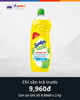 Nước rửa chén Sunlight chanh (Chai 750gr)