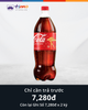 Nước giải khát Coca Cola giảm đường (Chai 1,5L)