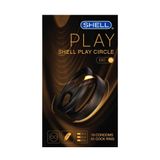  Bao cao su Shell Play Circle 6 tính năng - Hộp 10 cái + 1 vòng đeo kéo dài thời gian 