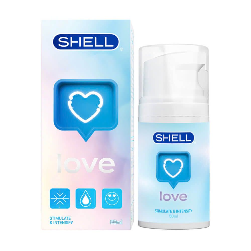 Gel bôi trơn se khít âm đạo và tăng khoái cảm nữ Shell Love Blue - Chai 50ml