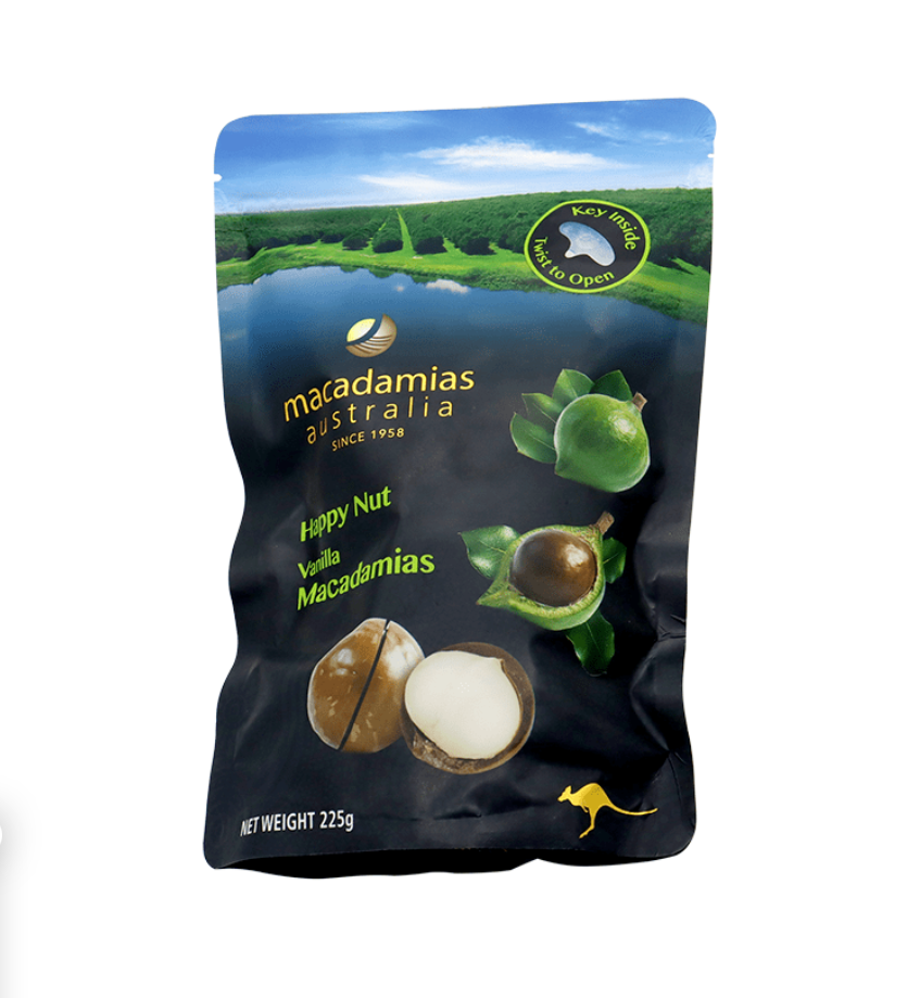 Happy Nut Vanilla Macadamias