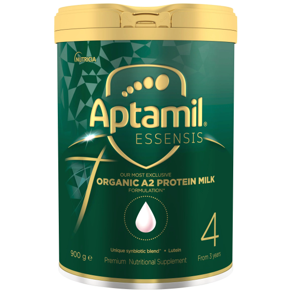 Aptamil Essensis Organic A2 Protein Stage 4 Premium Junior Nutritional Supplement From 3 Years 900g