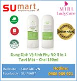  Dung Dịch Vệ Sinh Phụ Nữ 5 Trong 1 - MIRI Lady Care FRESH FLOWER: Hương Tươi Mát 