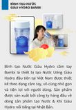  Bình Tạo Nước Hydro Cầm Tay BAMBI - Chọn 9 Màu Yêu Thích 