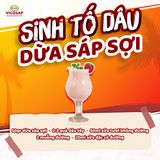  Dừa sáp sợi 220ml - VICOSAP ĐẶC SẢN TRÀ VINH 