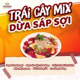  Dừa sáp sợi 220ml - VICOSAP ĐẶC SẢN TRÀ VINH 