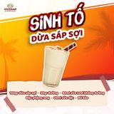  Dừa sáp sợi 220ml - VICOSAP ĐẶC SẢN TRÀ VINH 