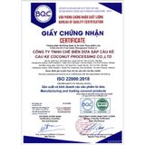  Dừa Sáp Sấy Khô Giòn Tan Hộp 25g - VICOSAP ĐẶC SẢN TRÀ VINH 