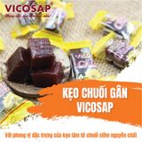  Kẹo Chuối Gân 500g -  VICOSAP ĐẶC SẢN TRÀ VINH 