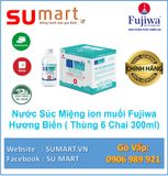  Nước Súc Miệng ion muối Fujiwa Hương Biển ( Thùng 6 Chai 300ml ) 