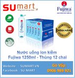  Nước uống ion kiềm Fujiwa 1250ml - Thùng 12 chai 