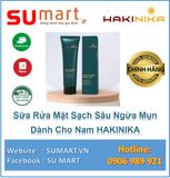  Sữa rửa mặt sạch sâu ngừa mụn dành cho nam HAKINIKA 