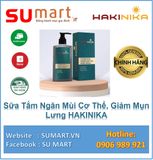  Sữa tắm ngăn mùi cơ thể, giảm mụn lưng HAKINIKA 