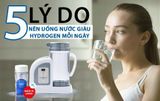  Máy Tạo Nước Hydrogen (H2F Nhật Bản) Lourdes Hydrofix Superior Edition 