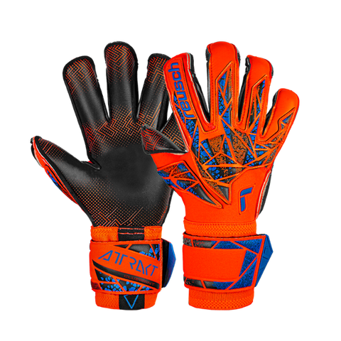 Găng Tay Thủ Môn Reusch Attrakt Gold X Evolution GluePrint Hyper Orange