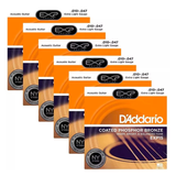  Dây đàn Guitar Acoustic D'ADDARIO EXP15 Coated Phosphor Bronze 