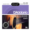  Dây đàn Guitar Acoustic D'Addario EXP13 