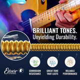  Dây đàn Guitar điện Elixir 19052 | Nickel Plated OPTIWEB Light 