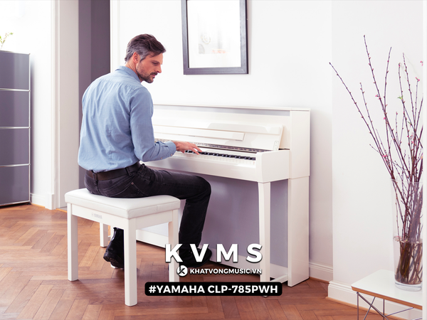 Piano điện Yamaha YDP S55 WH