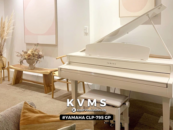 Piano điện Yamaha YDP S55 WH