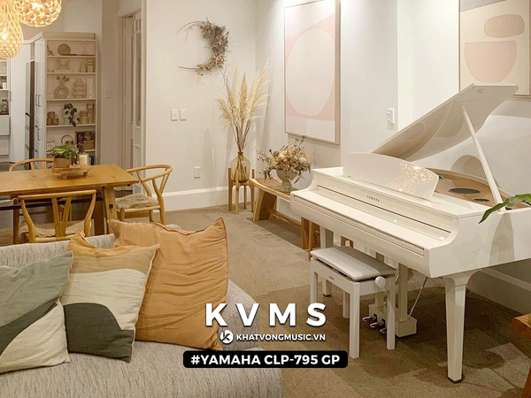 Piano điện Yamaha YDP S55 WH