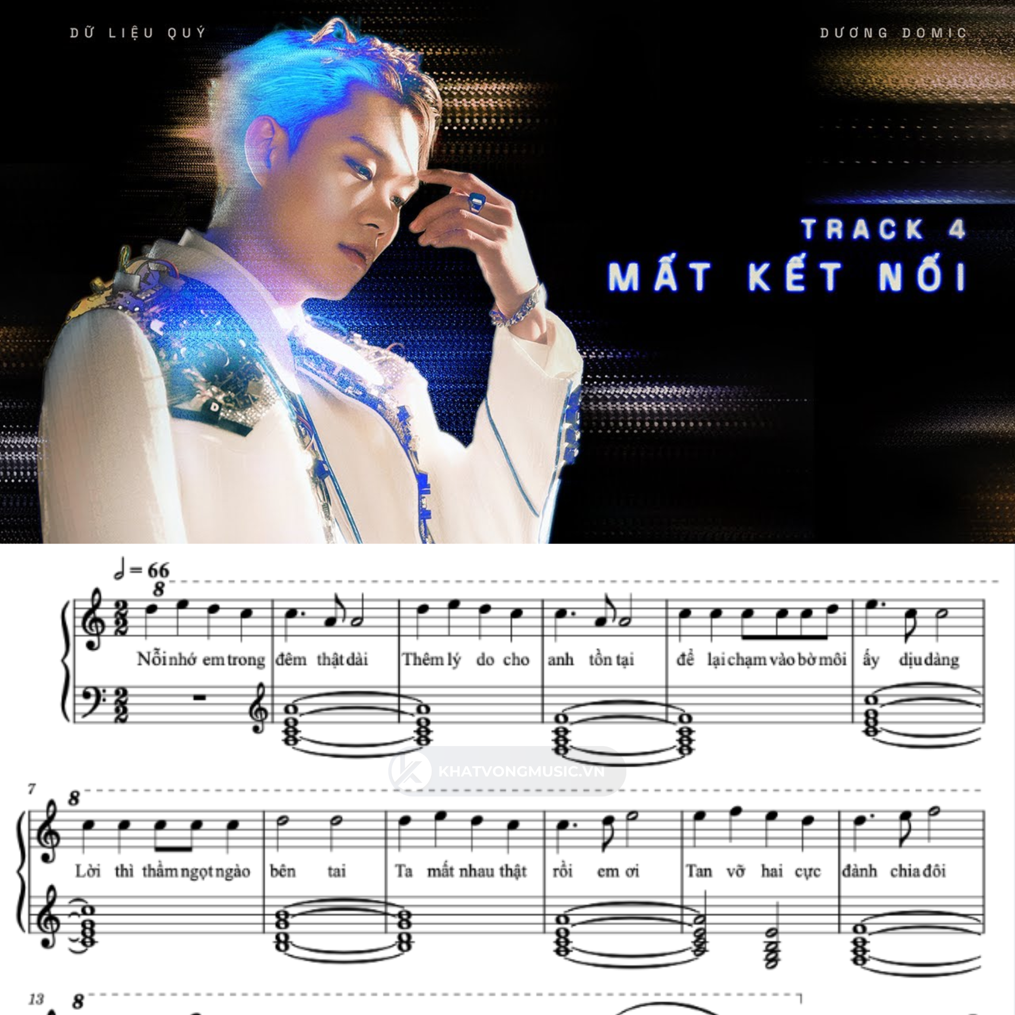 Mất Kết Nối - Dương Domic | Sheet Nhạc