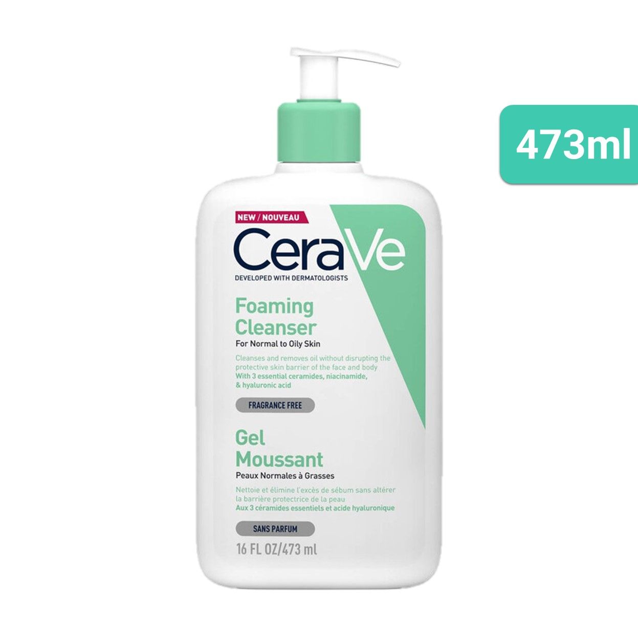 CeraVe - Sữa rửa mặt Foaming - 473ml - T12 