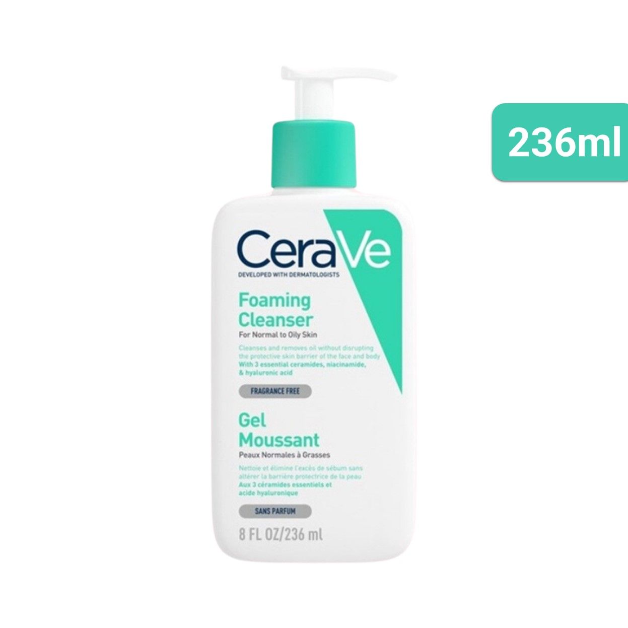  CeraVe - Sữa rửa mặt Foaming - 236ml - T27 