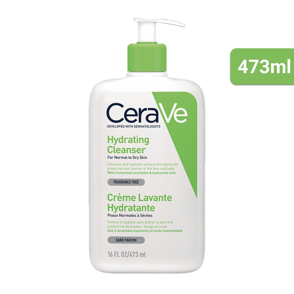  CeraVe - Sữa rửa mặt Hydrating - 473ml - T12 