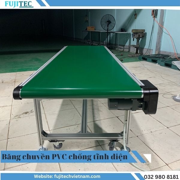  Băng chuyền PVC chống tĩnh điện 