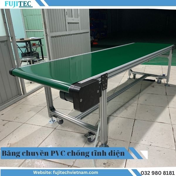  Băng chuyền PVC chống tĩnh điện 