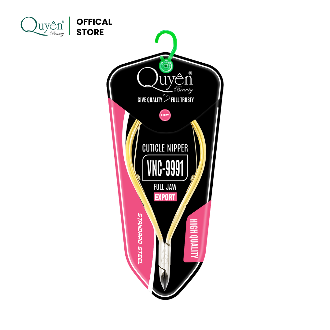Quyen Beauty Professional Steel Cuticle Nippers VNC-9991