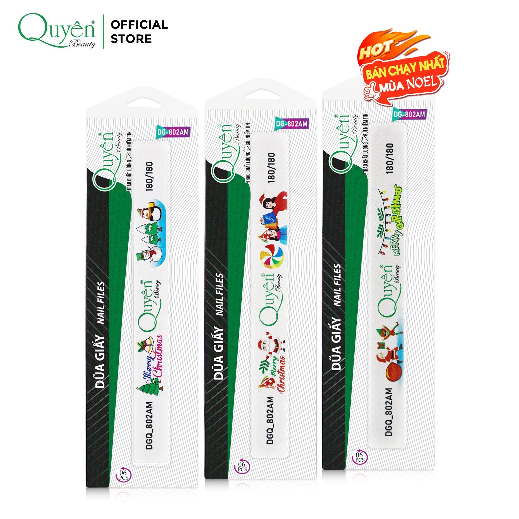Dũa Giấy Màu Cao Cấp Quyên DGQ-802AM