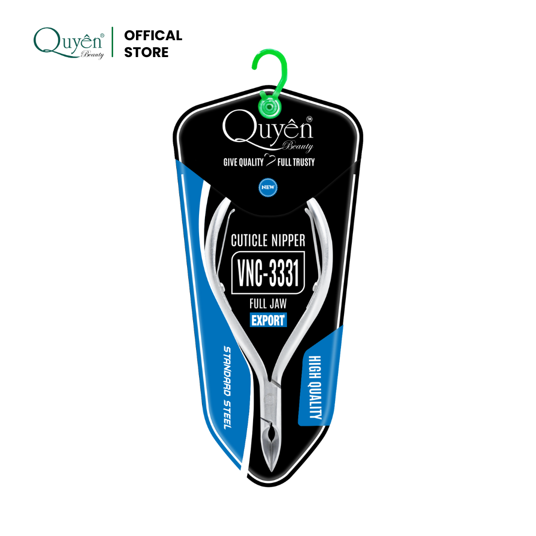 Quyen Beauty Professional Steel Cuticle Nippers VNC-3331