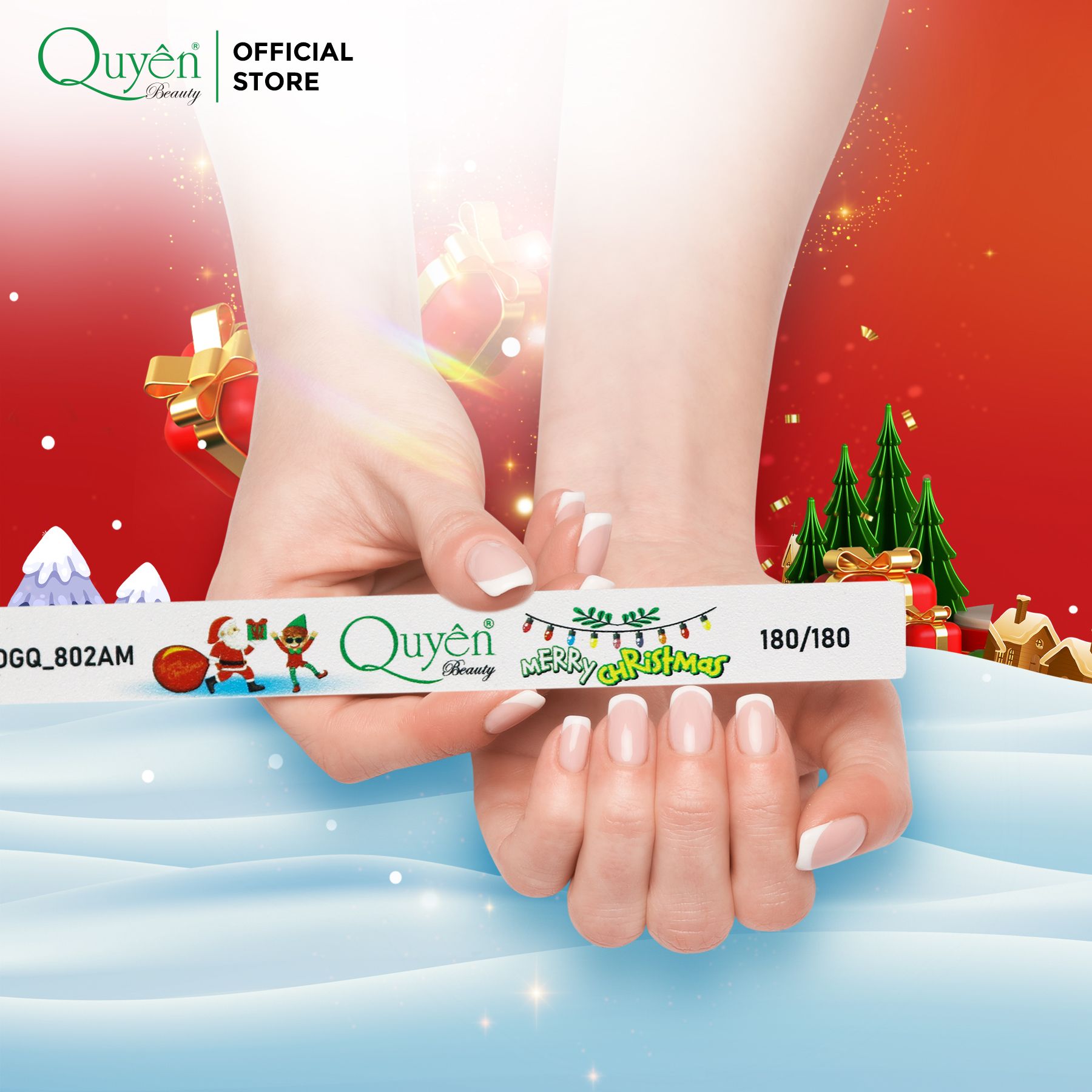 Dũa Giấy Màu Cao Cấp Quyên DGQ-802AM