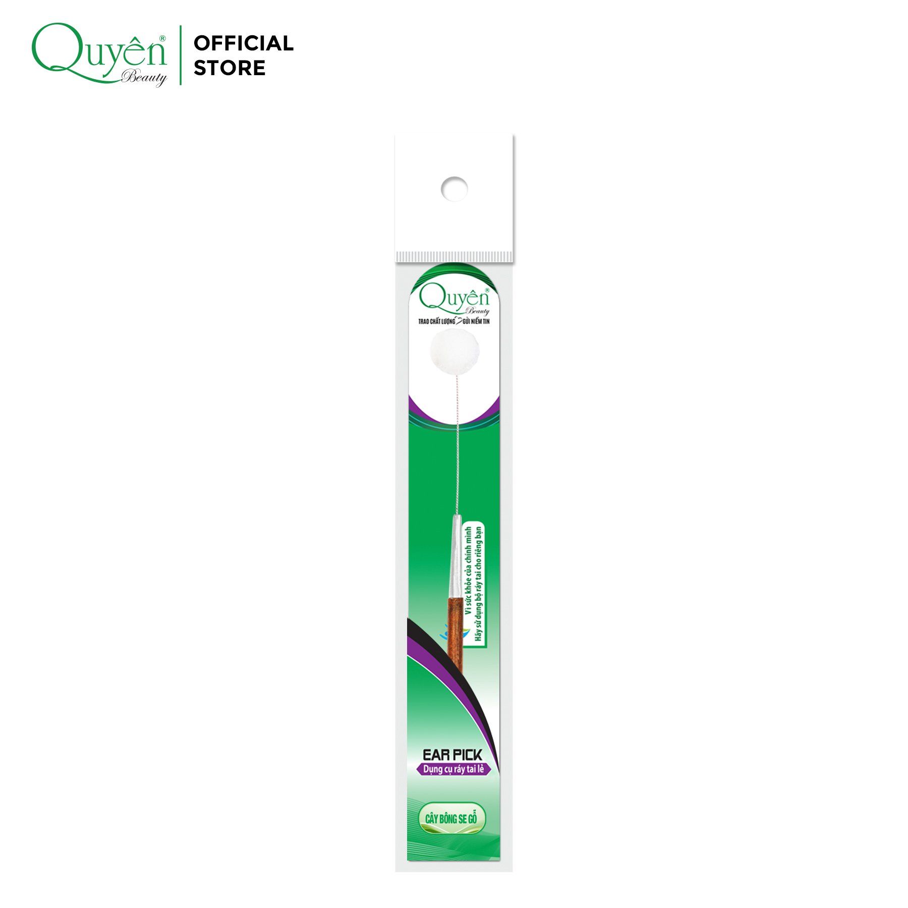 Bông Se Gỗ Quyên (Dụng Cụ Ráy Tai)