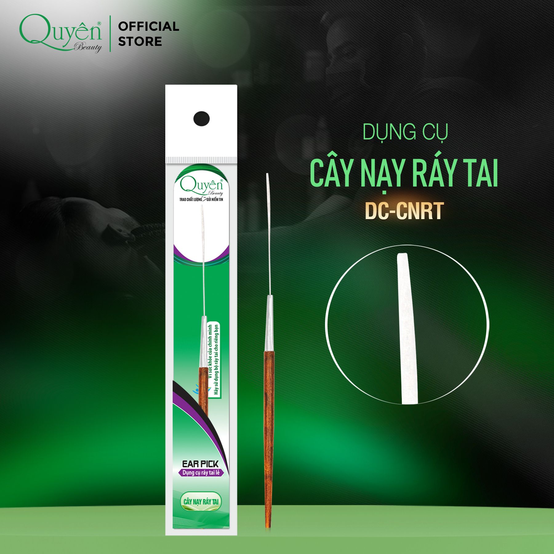 Cây Nạy Ráy Tai Quyên (Dụng Cụ Ráy Tai)