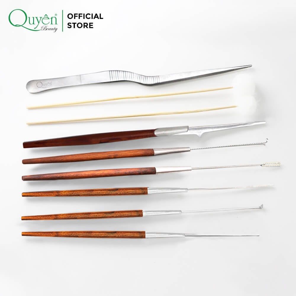 Bộ Ráy Tai Quyên - Chuyên Dụng (Combo 9 Dụng Cụ)