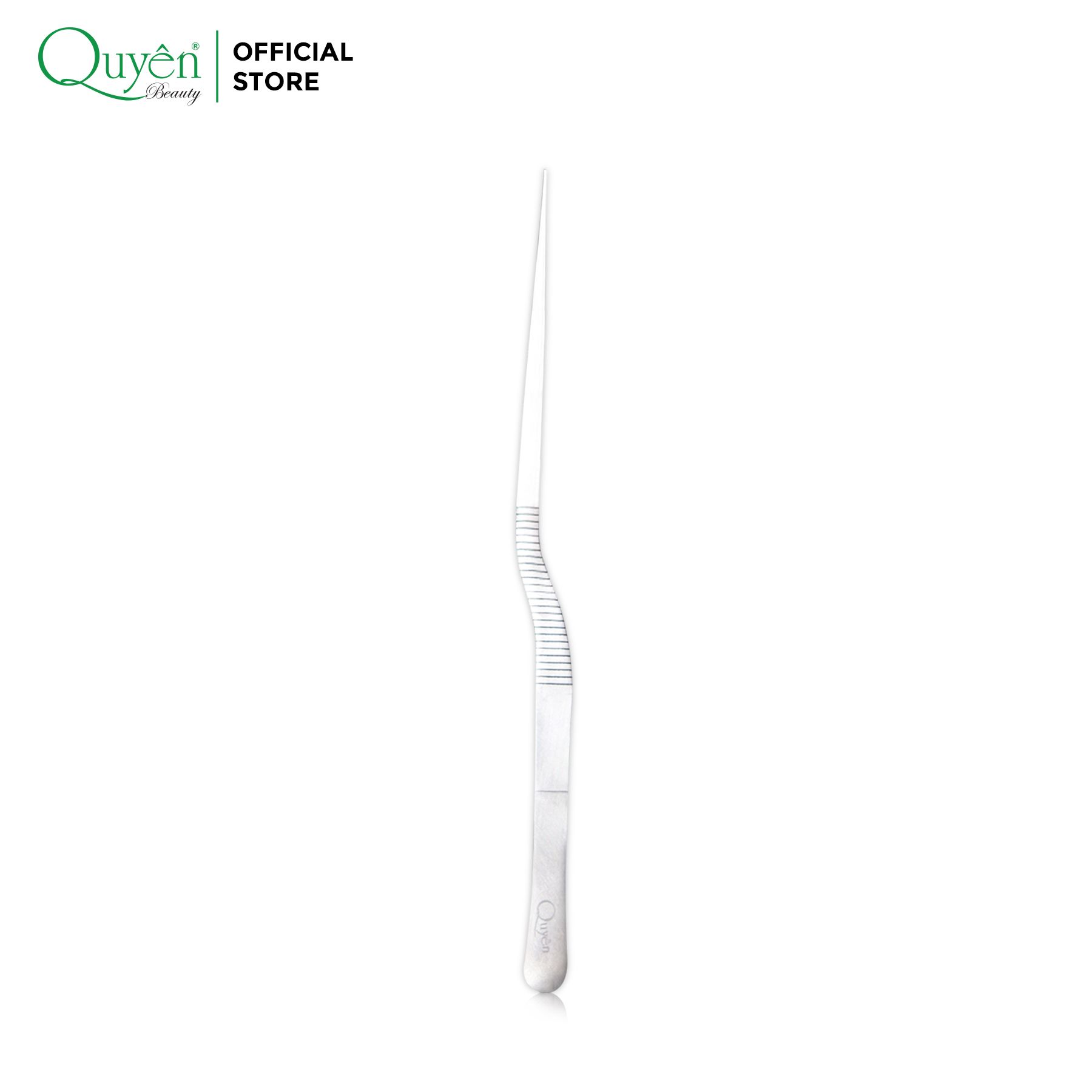 Tweezers grabbing earwax - stainless steel