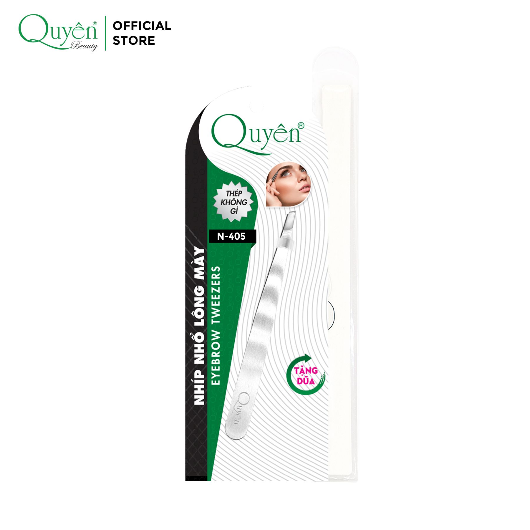 Nhíp Nhổ Lông Mày Quyên N405