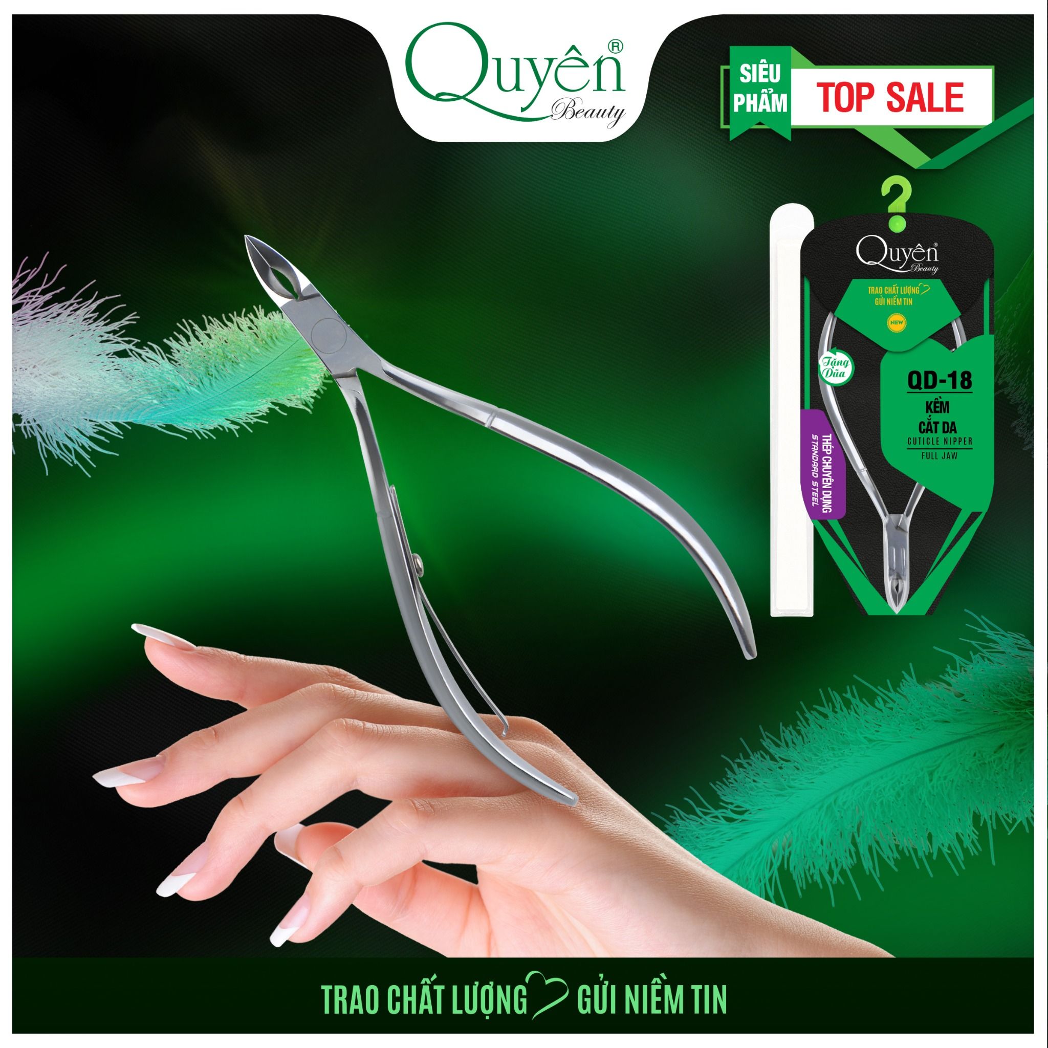 Kềm Cắt Da Quyên Thép Chuyên Dụng QD-18