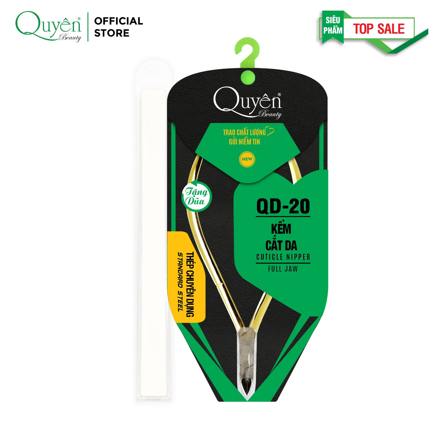 Kềm Cắt Da Quyên Thép Chuyên Dụng Mạ Vàng QD-20