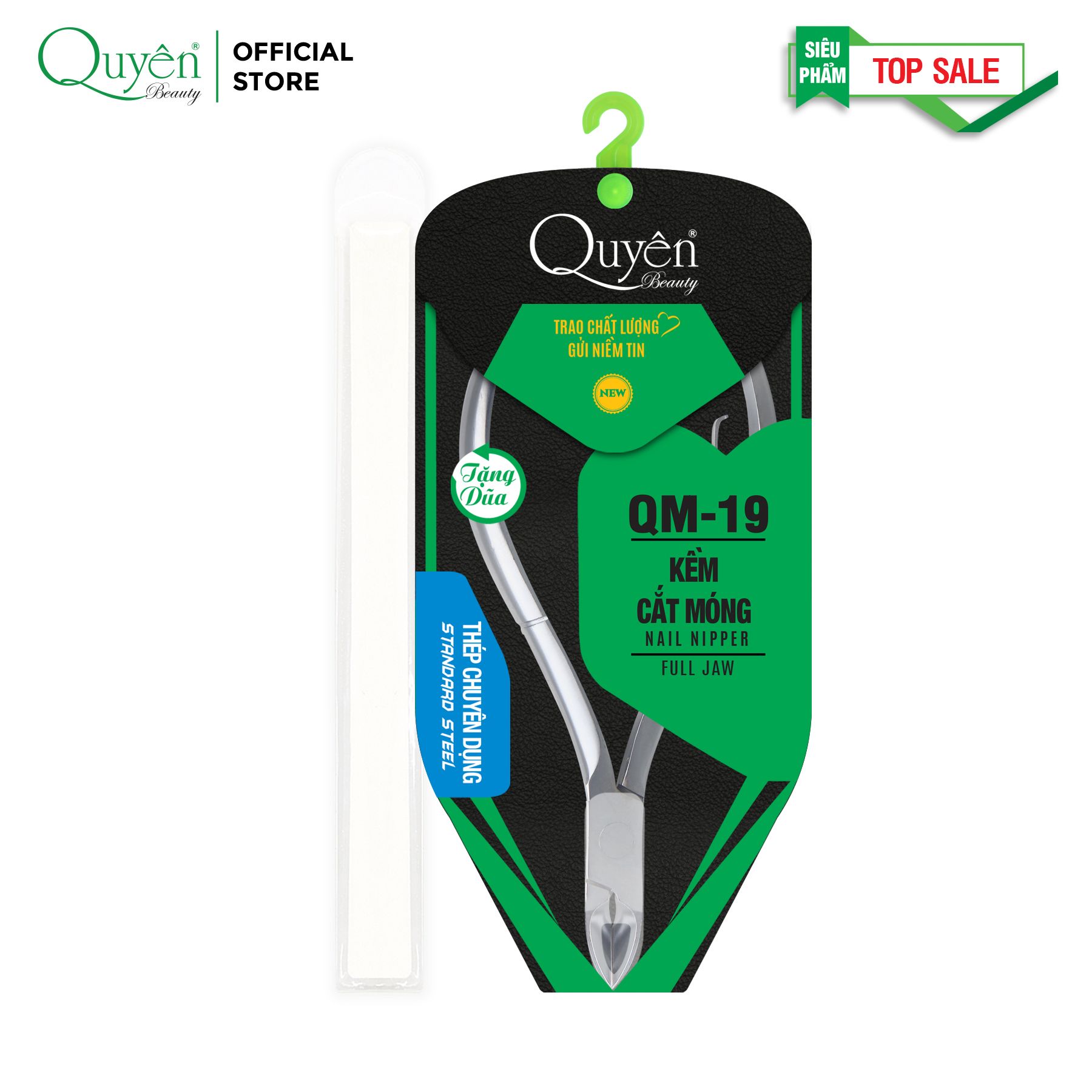 Kềm Cắt Móng Quyên Thép Chuyên Dụng QM-19