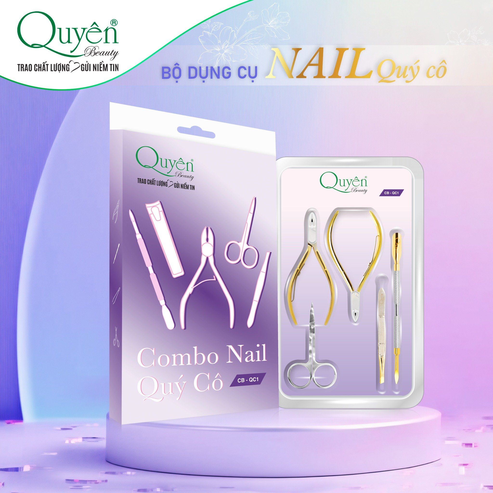 Combo Nail Quý Cô CB-QC1 Quyên