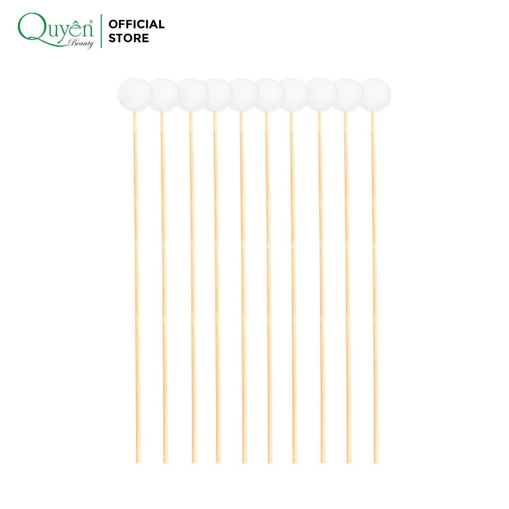 Bộ Bông Se Cao Cấp 10 Cây Dụng Cụ Ráy Tai Mỹ Phẩm Quyên Chính Hãng An Toàn Chất Lượng Dễ Sử Dụng